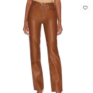 Good American Better than Leather Jeans